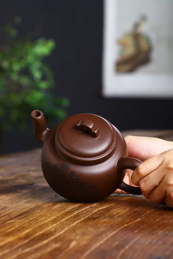 Zisha Teapots: Master Wang | premium old purple clay 6