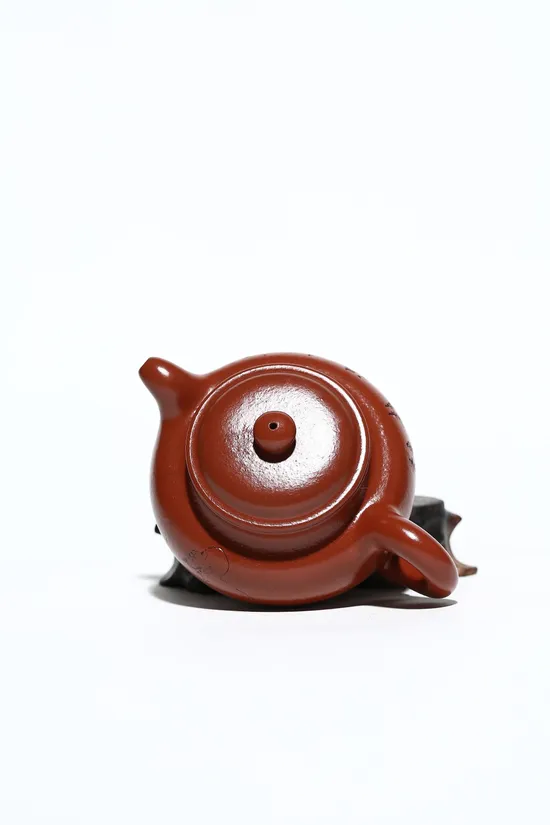 Zisha Teapots: wrinkled-skin cinnabar clay | 200cc capacity 2