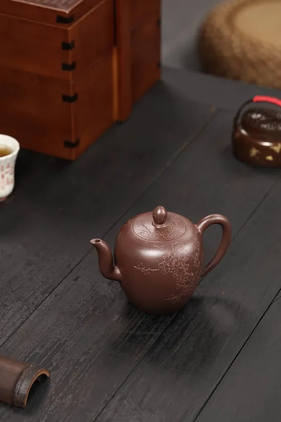 Zisha Teapots: Meirenjian | premium purple clay 1