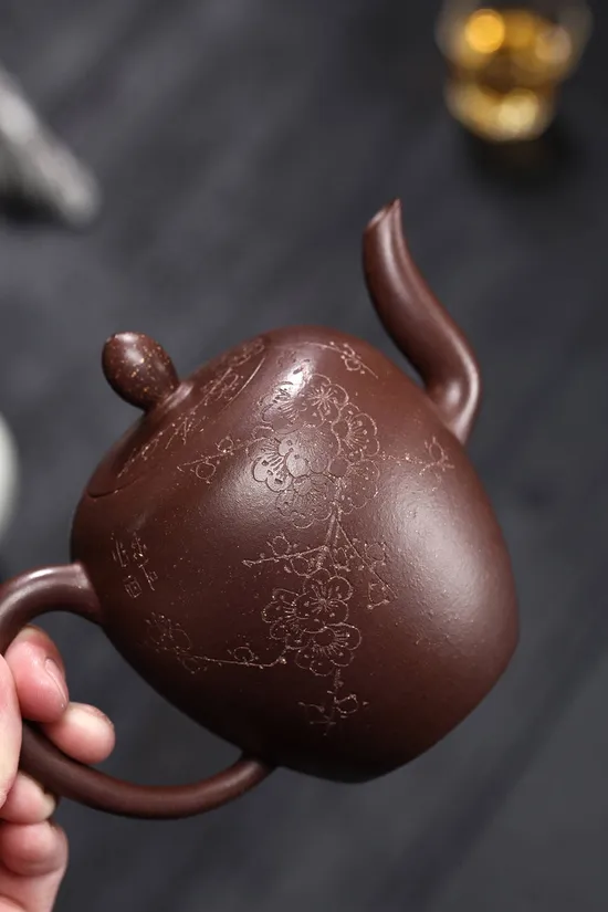 Zisha Teapots: Meirenjian | premium purple clay 3