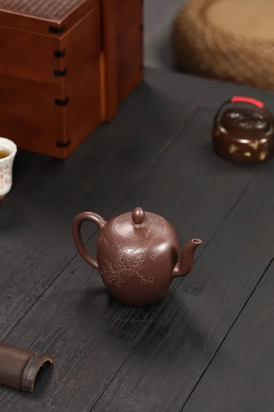 Zisha Teapots: Meirenjian | premium purple clay 4
