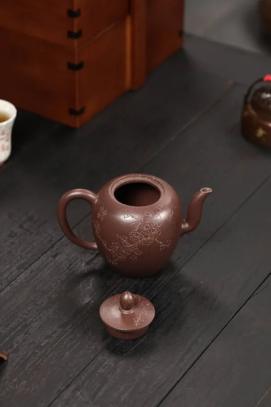 Zisha Teapots: Meirenjian | premium purple clay 7
