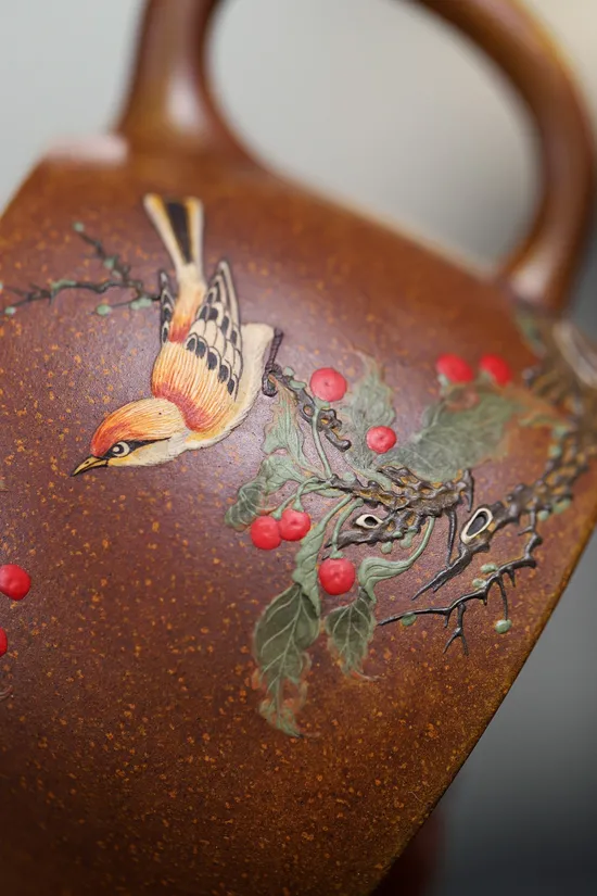 Zisha Teapots: Yang Junbao | Golden Duan clay | 3000 CNY 1
