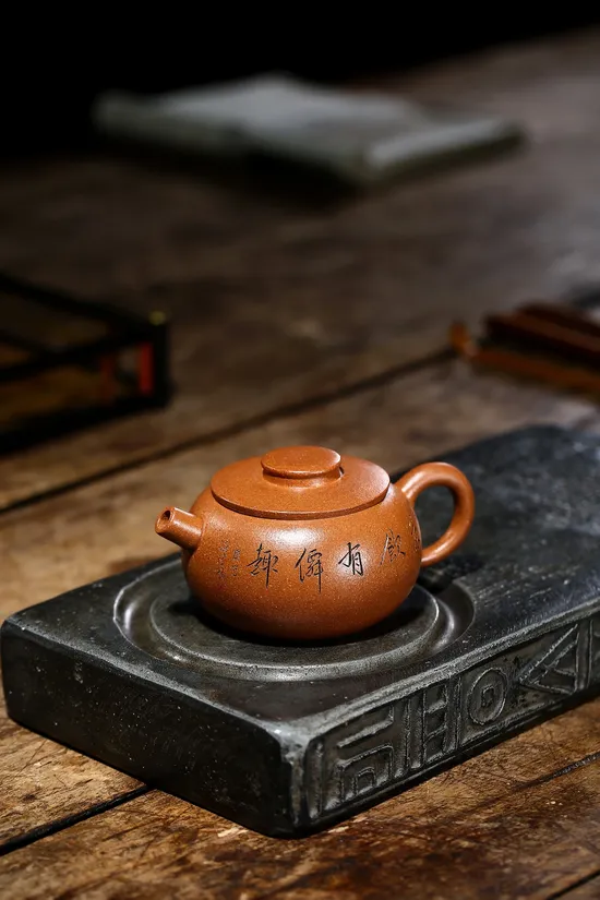 Zisha Teapots: crab yellow duan clay | 20cc 4