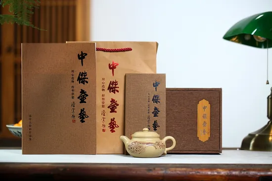 Zisha Teapots: original mine green clay | Master Zhongjie Sheng 3