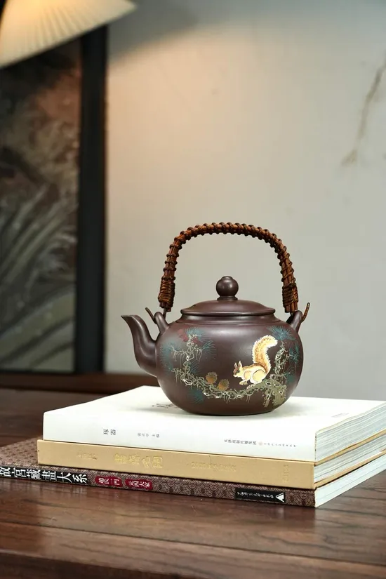 Zisha Teapots: aged purple clay | 1150cc capacity 2