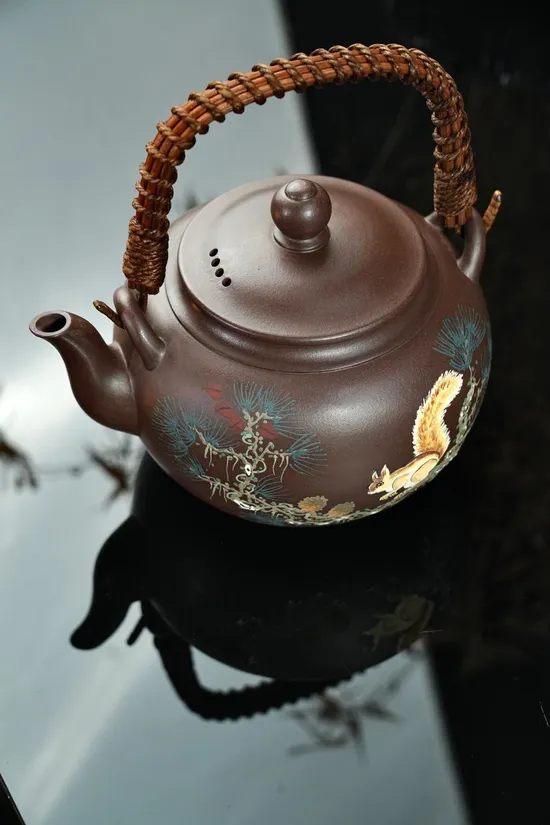 Zisha Teapots: aged purple clay | 1150cc capacity 5