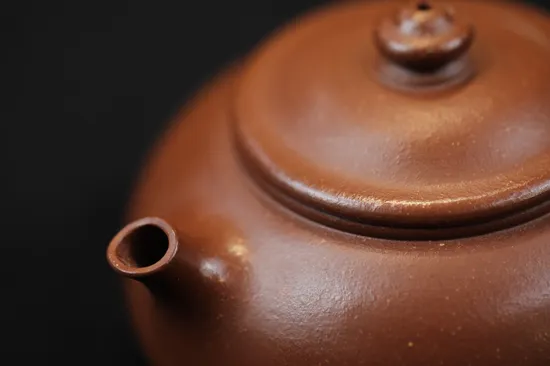 Zisha Teapots: Flat Straw Hat | top-grade Jiangpo clay 1