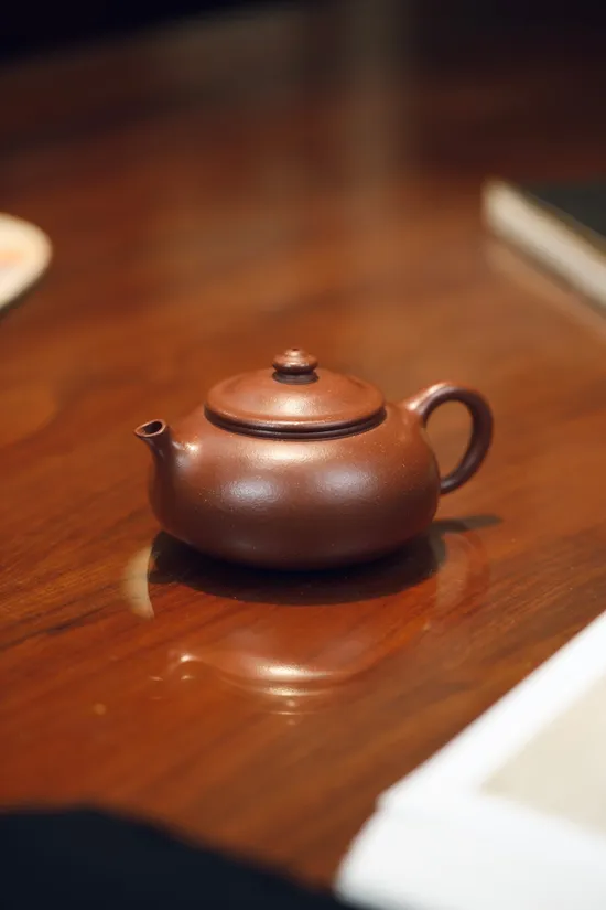 Zisha Teapots: Flat Straw Hat | top-grade Jiangpo clay 5