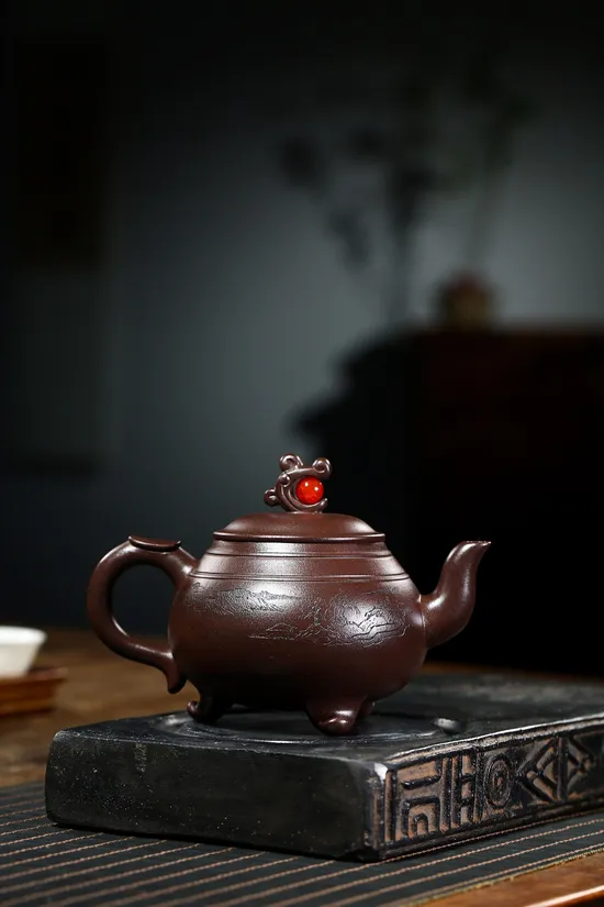 Zisha Teapots: Qifang Zhuang | 450cc 5