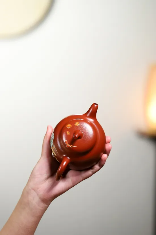 Zisha Teapots: 2 | 700 CNY | Da Hong Pao clay | Master Yang Peng 5