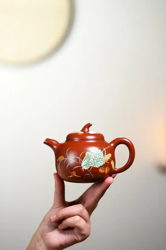 Zisha Teapots: 2 | 700 CNY | Da Hong Pao clay | Master Yang Peng 7