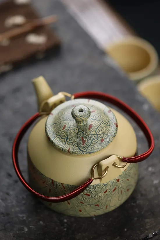 Zisha Teapots: Benshan green clay | 270cc capacity | Bao Yuhua搞清楚 1