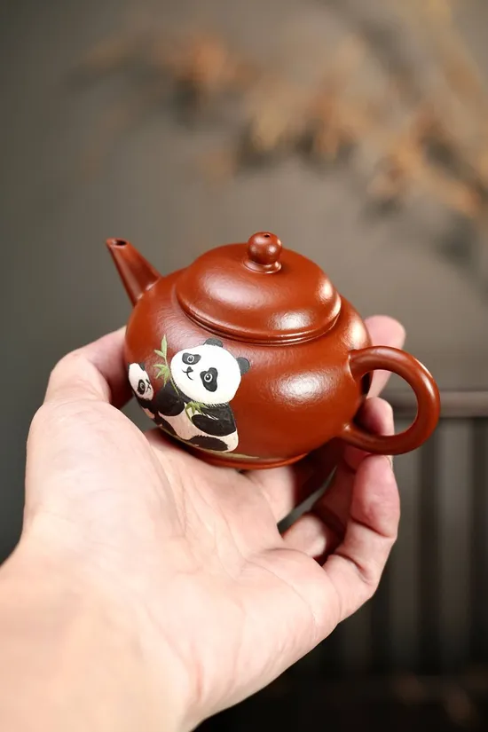 Zisha Teapots: 1050 CNY | 130ml capacity | raw Zhuni clay 3
