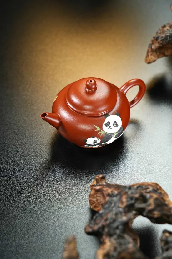Zisha Teapots: 1050 CNY | 130ml capacity | raw Zhuni clay 6