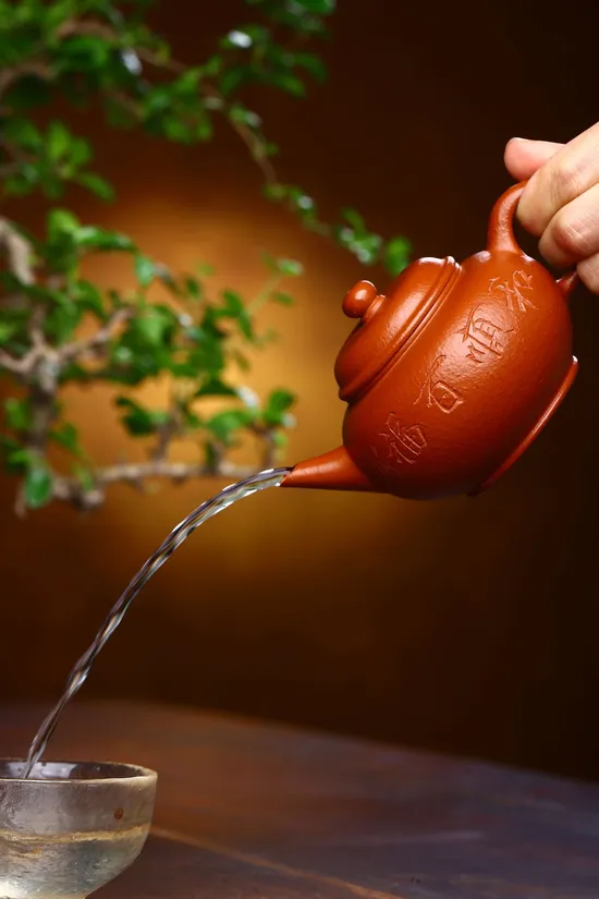 Zisha Teapots: Yuzi Zhu Ni | 190cc capacity 4