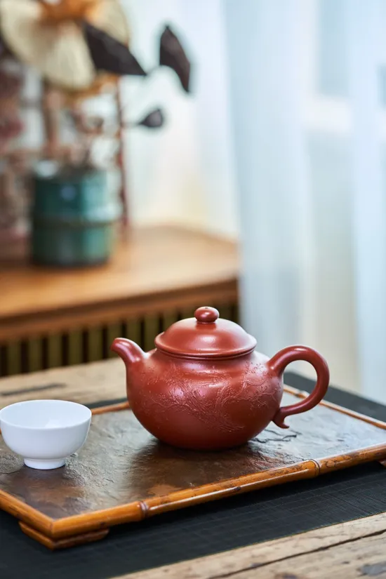 Zisha Teapots: Master Li | Da Hong Pao clay 4