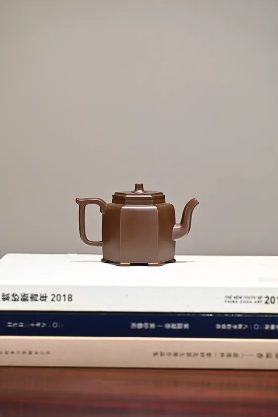 Zisha Teapots: six-sided design | premium purple clay 6