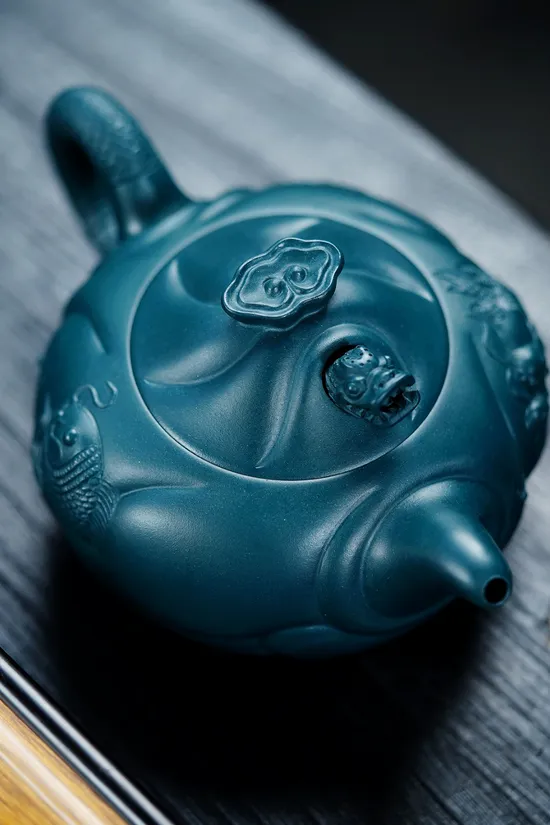 Zisha Teapots: Fish Turning into Dragon | Jiang Yaping 5