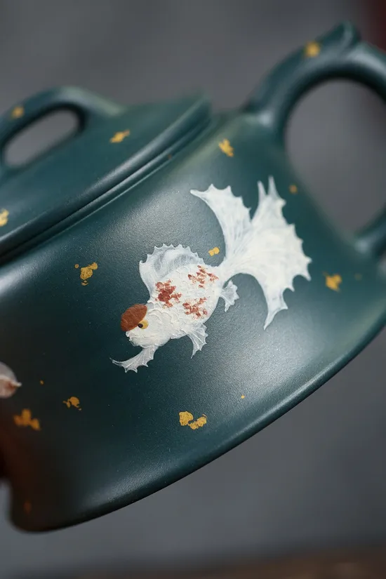 Zisha Teapots: Joyful Fish | Jiang Yaping 3