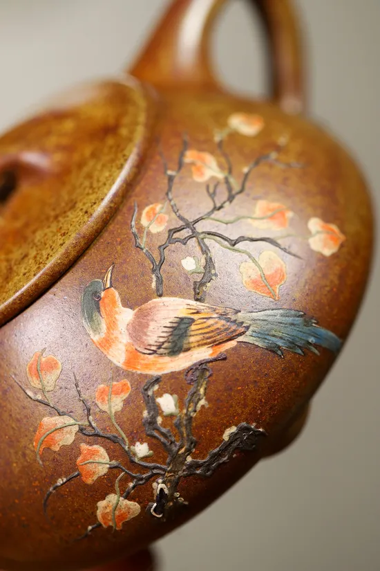 Zisha Teapots: Golden Duan clay | Master Yang Junbao | 290cc capacity 2