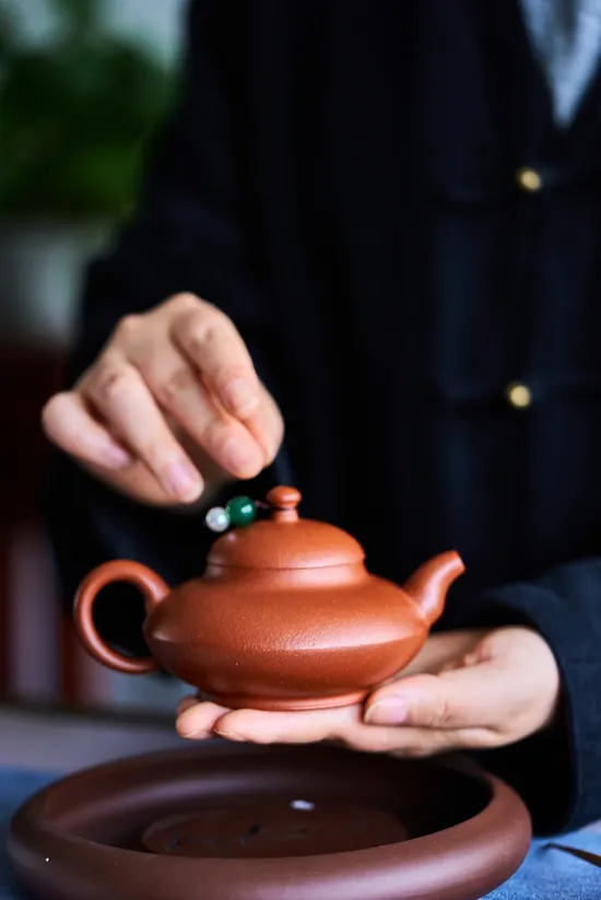 Zisha Teapots: He Huan | aged original zisha clay 2