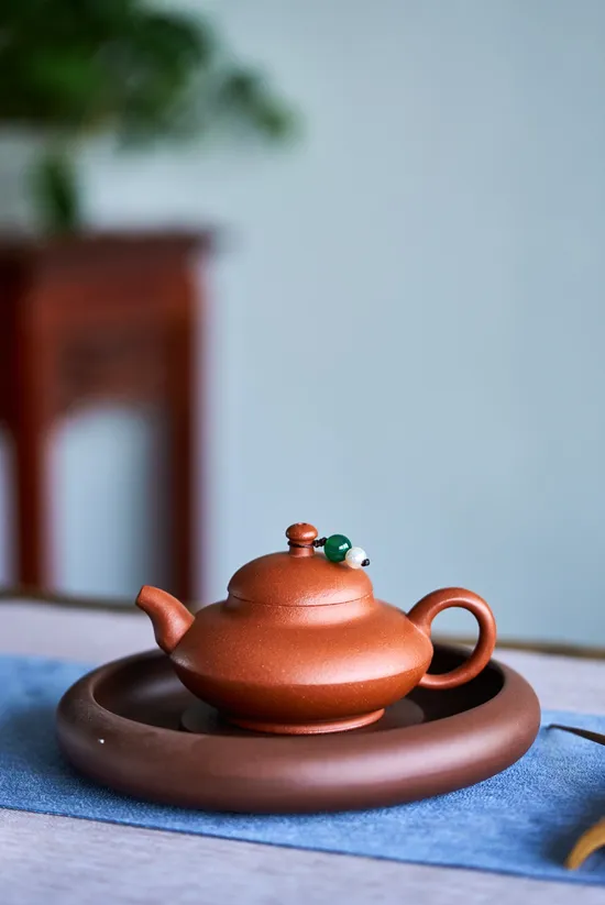 Zisha Teapots: He Huan | aged original zisha clay 4
