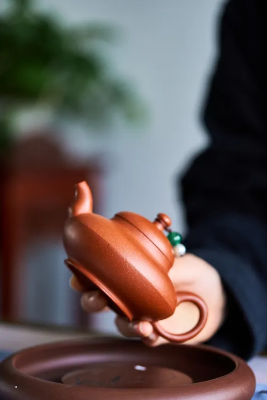Zisha Teapots: He Huan | aged original zisha clay 7