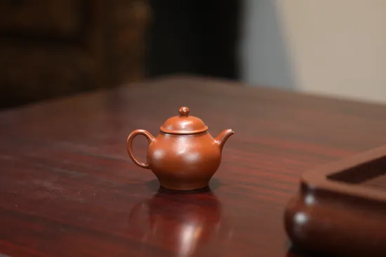 Zisha Teapots: coarse sand wrinkled Zhuni | 120cc 6