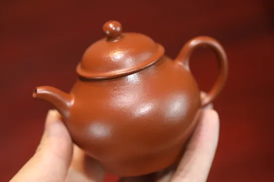Zisha Teapots: coarse sand wrinkled Zhuni | 120cc 7