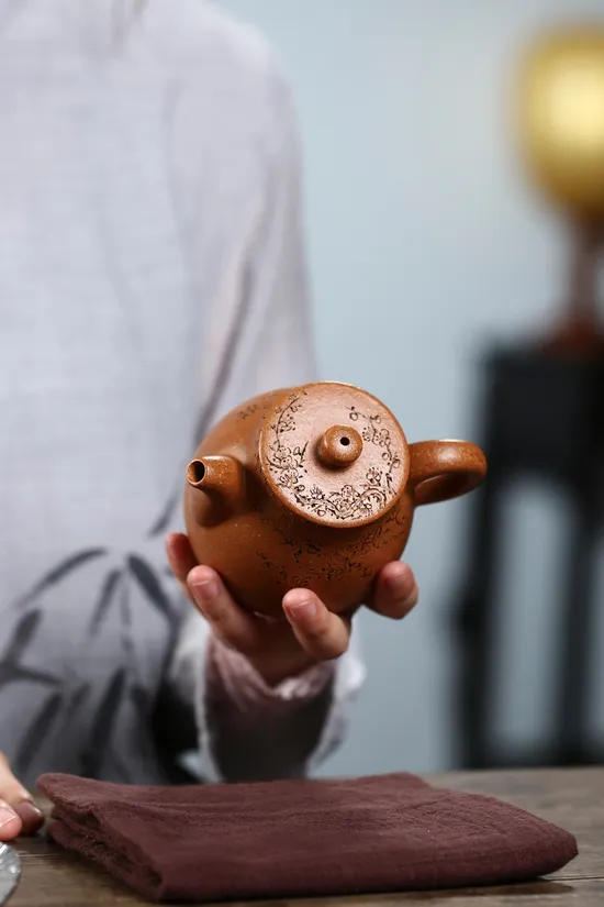 Zisha Teapots: Gao Junjie | golden osmanthus clay 3