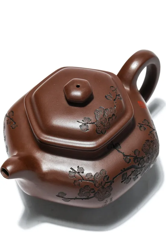 Zisha Teapots: Six-Sided Duozhi | 4800 CNY 1