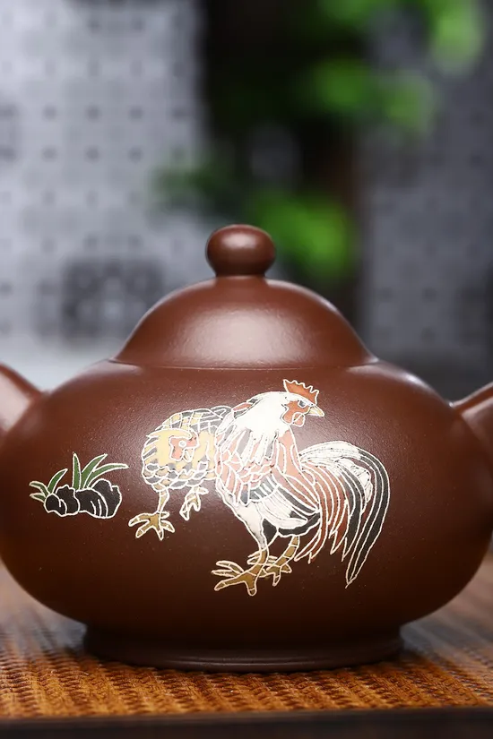 Zisha Teapots: 3900 CNY | Silver-Inlaid Mini Pot 3