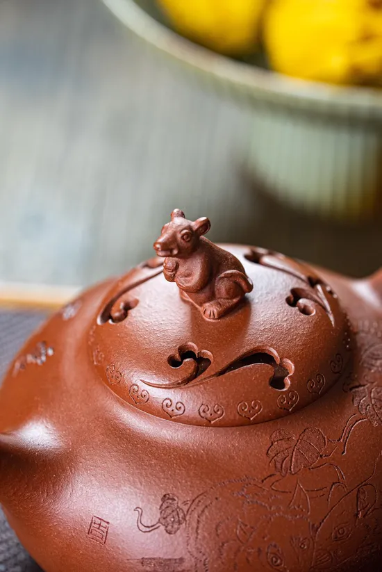 Zisha Teapots: Prosperity Rat | 4500 CNY 7