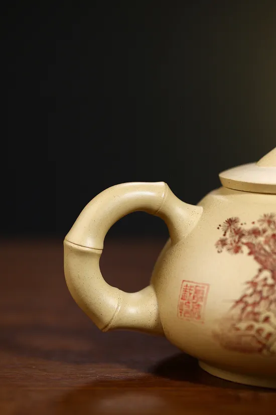 Zisha Teapots: Ben Shan Green Clay | 500cc capacity 3