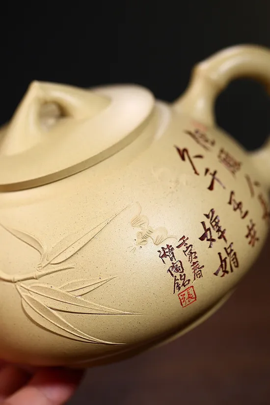Zisha Teapots: Ben Shan Green Clay | 500cc capacity 4
