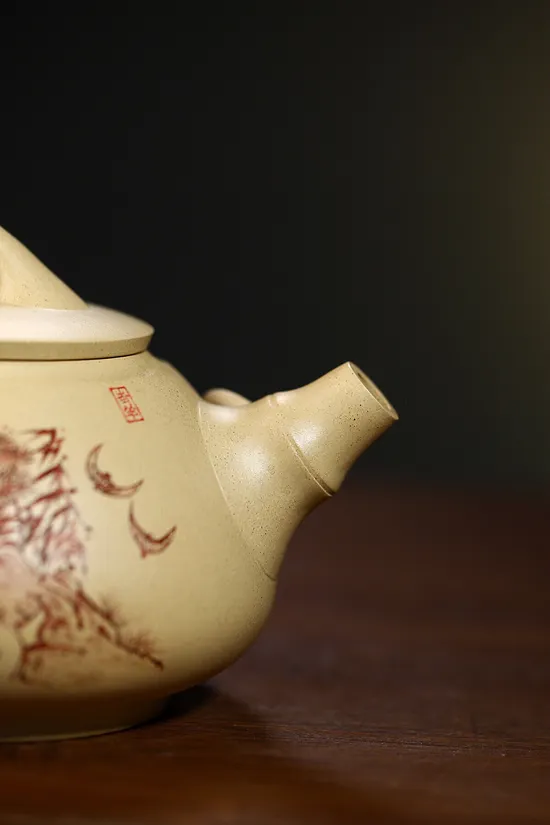 Zisha Teapots: Ben Shan Green Clay | 500cc capacity 5