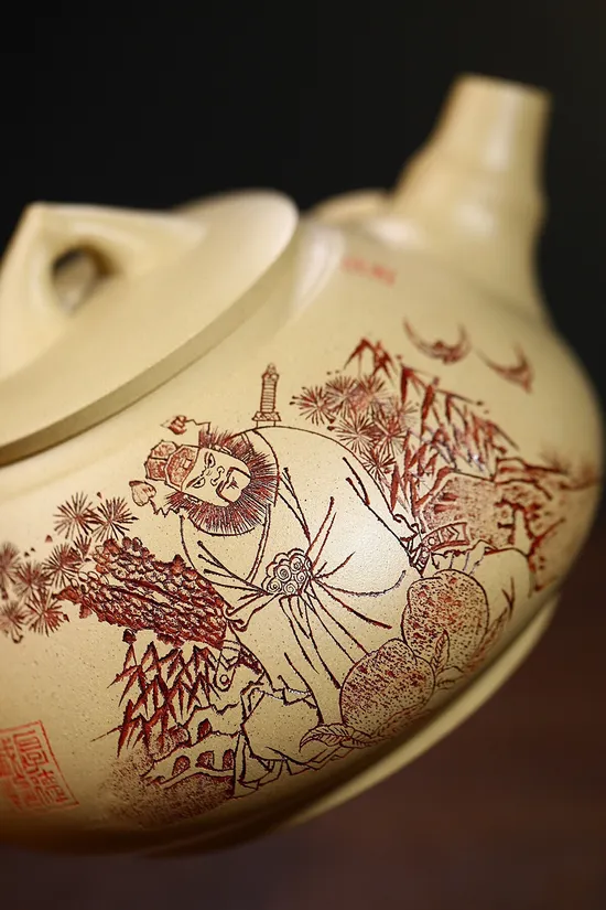 Zisha Teapots: Ben Shan Green Clay | 500cc capacity 6