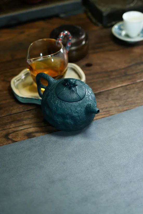 Zisha Teapots: Chi Long Gong Chun | green clay 1