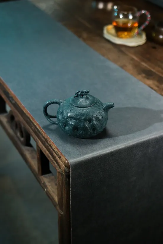 Zisha Teapots: Chi Long Gong Chun | green clay 6
