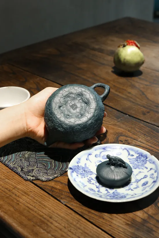 Zisha Teapots: Chi Long Gong Chun | green clay 7