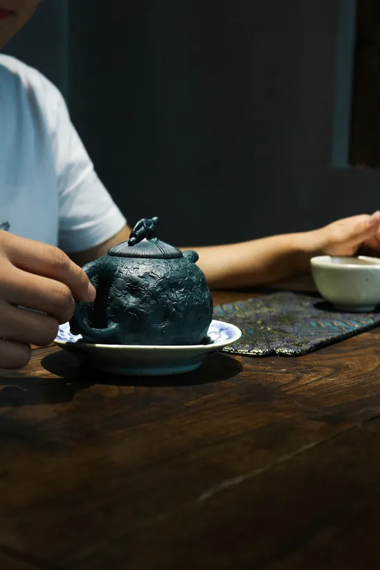 Zisha Teapots: Chi Long Gong Chun | green clay 8