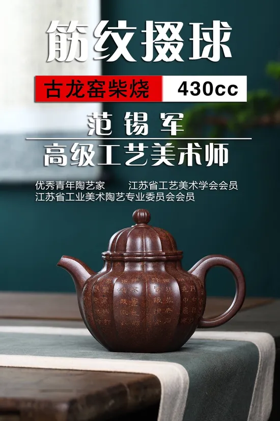 Zisha Teapots: Baimu old purple clay | Fan Xijun 5