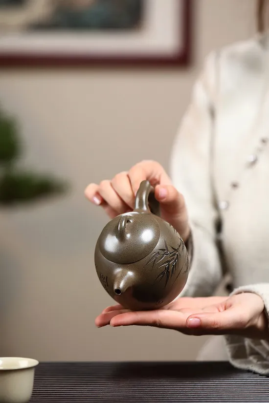 Zisha Teapots: Qin Quan | fire mark; 7