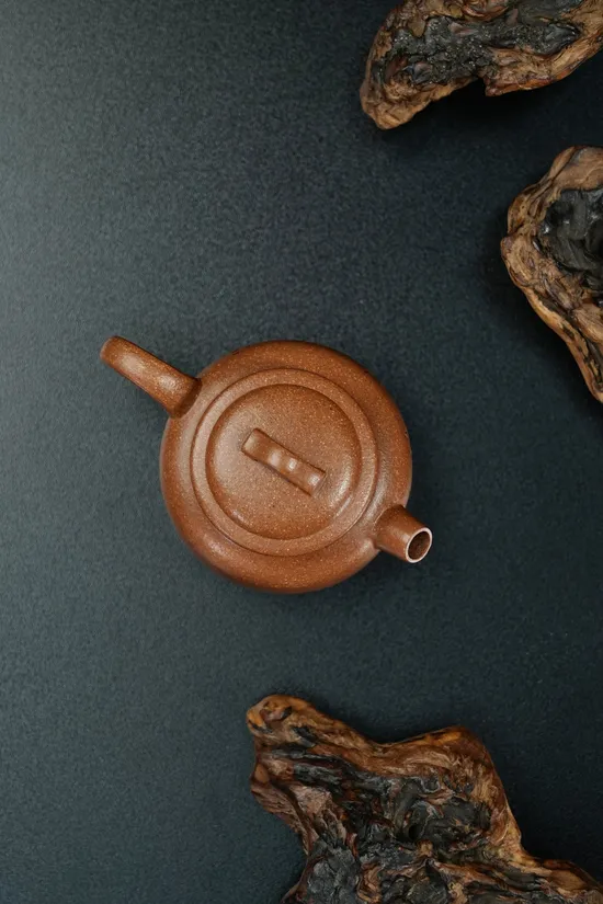 Zisha Teapots: original old duan clay | single-sided double-carving 3