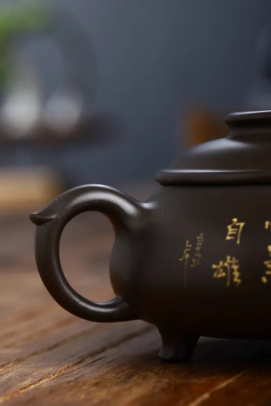 Zisha Teapots: Stone Yellow 00cc clay | Xu Liuming 4