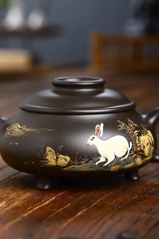 Zisha Teapots: Stone Yellow 00cc clay | Xu Liuming 5