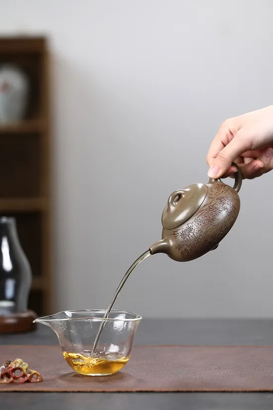 Zisha Teapots: Hantang Stone Dipper | Jiang Yaping | 2100 CNY 3
