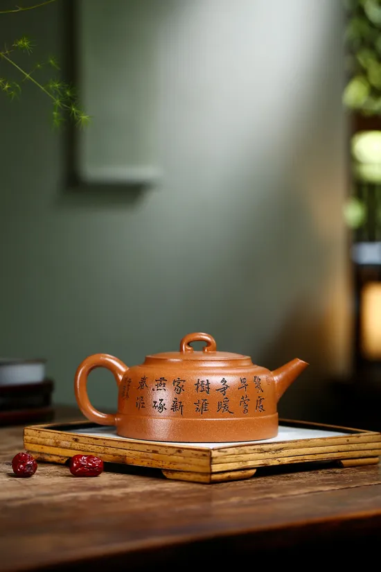 Premium Yixing Clay Teapot | Artisan Zisha Craft | 500cc Handmade 6