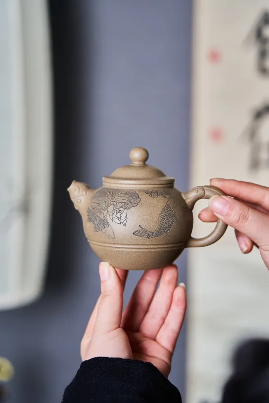 Zisha Teapots: Huang Ziying | original mine old Qingduan 2